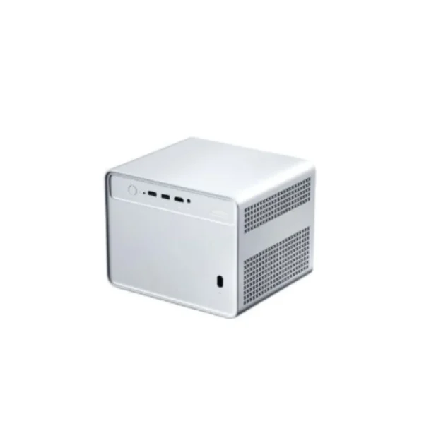 پشت دستگاه WANBO DaVinci 1 Pro با درگاه‌های HDMI، USB، LAN، خروجی صوتی و ورودی برق