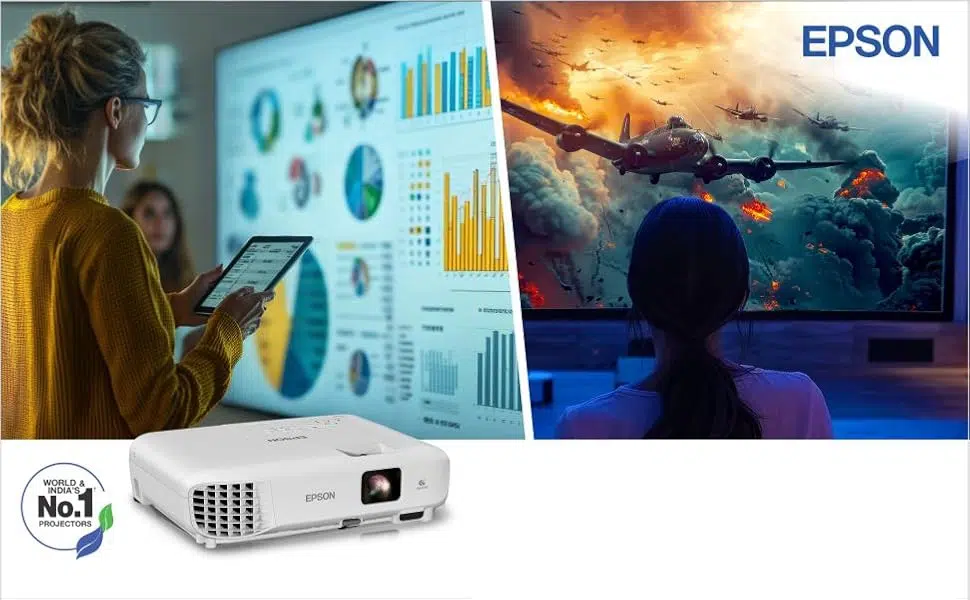 بررسی ویدئو پروژکتور اپسون EPSON EB-E01